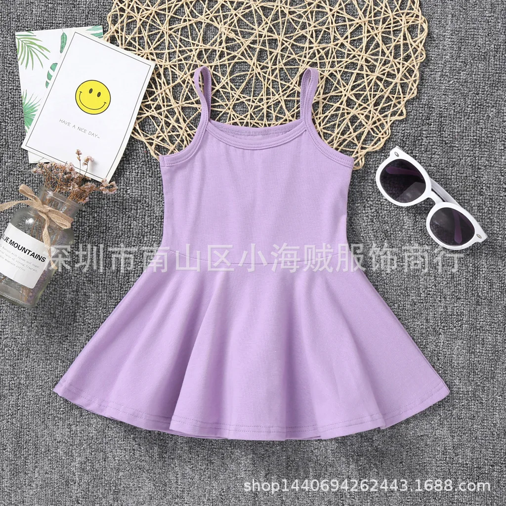 Детское летнее платье на бретельках без рукавов возраст 1-4 года | Мать и ребенок