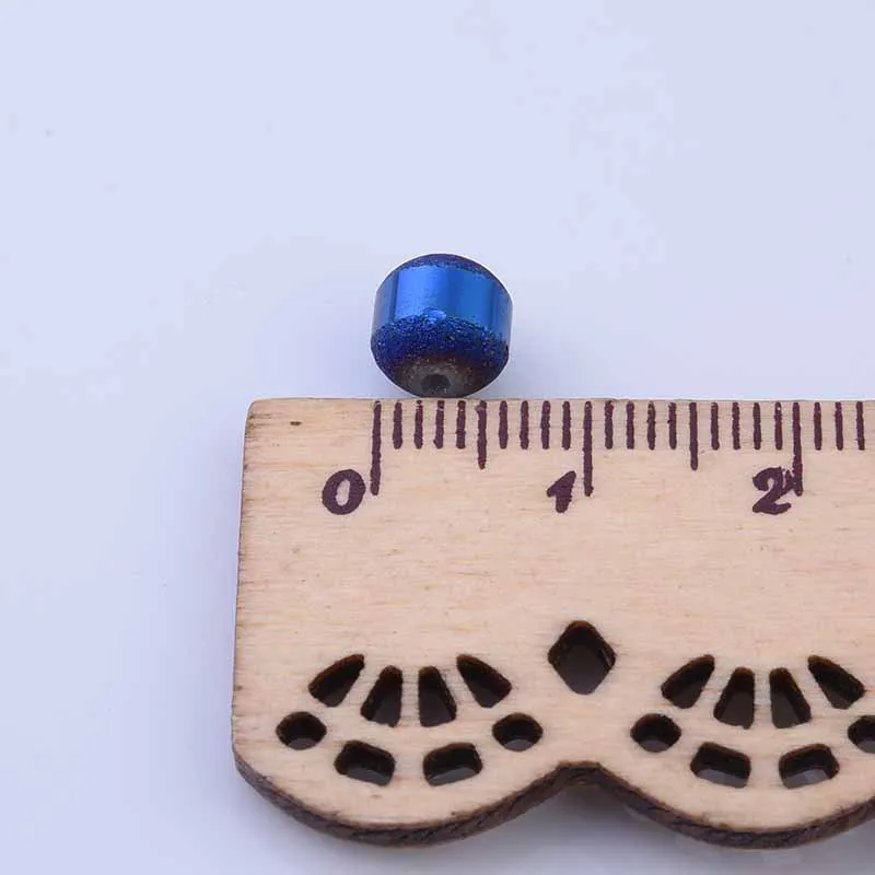 20 шт./лот разноцветные стеклянные бусины с имитацией кристаллов 6 мм матовые