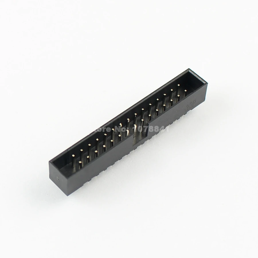 10 шт 2 мм 2x15 Pin 30 прямой мужской окутанный PCB Заголовка коробки разъем IDC|sockets 2mm|socket