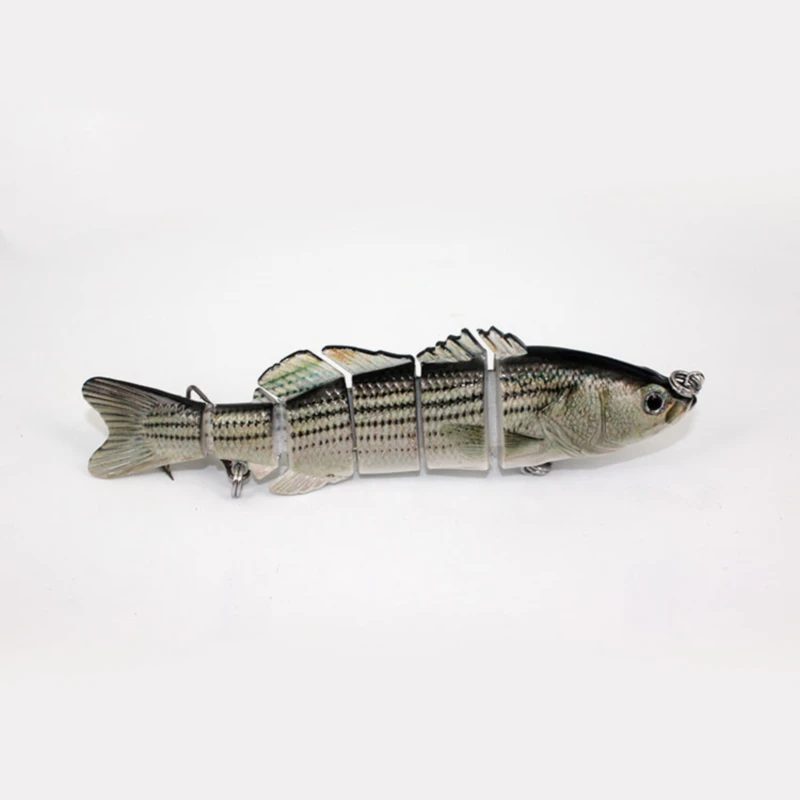 Gorgons Artificial Jointed Lure 12cm 45g Swimbait Saltwater Isca Peche Sinking Wobblers 6 Segments Fishing Tackle Crankbait | Спорт и