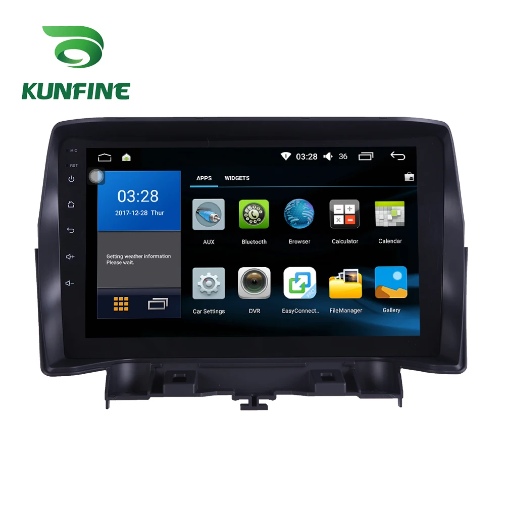 Восьмиядерный 1024*600 Android 8,1 автомобильный DVD gps навигатор плеер Deckless стерео для Ford Kuga головное устройство радио wifi