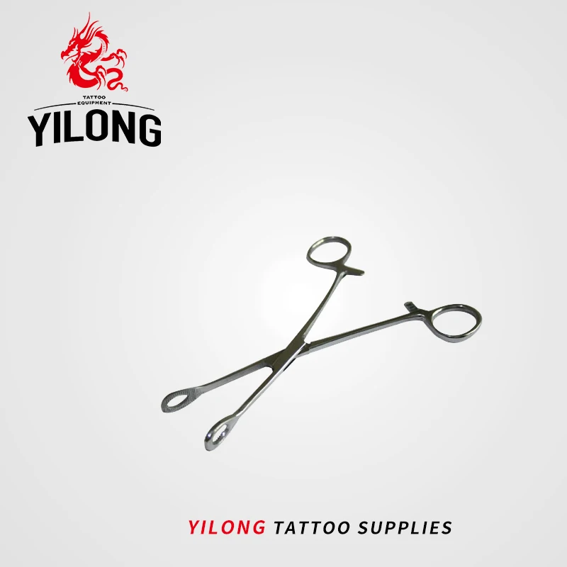 

1pcs Professional Disposable Body Piercing Plier Body Ear Lip Navel Nose Tongue Piercing Forcep Tool Round Open Plier Clamp