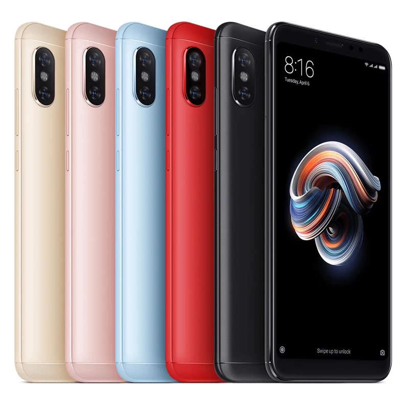 Глобальный Встроенная память Xiaomi Redmi Note 5 4 GB 64 мобильный телефон Snapdragon 636 Octa Core 99