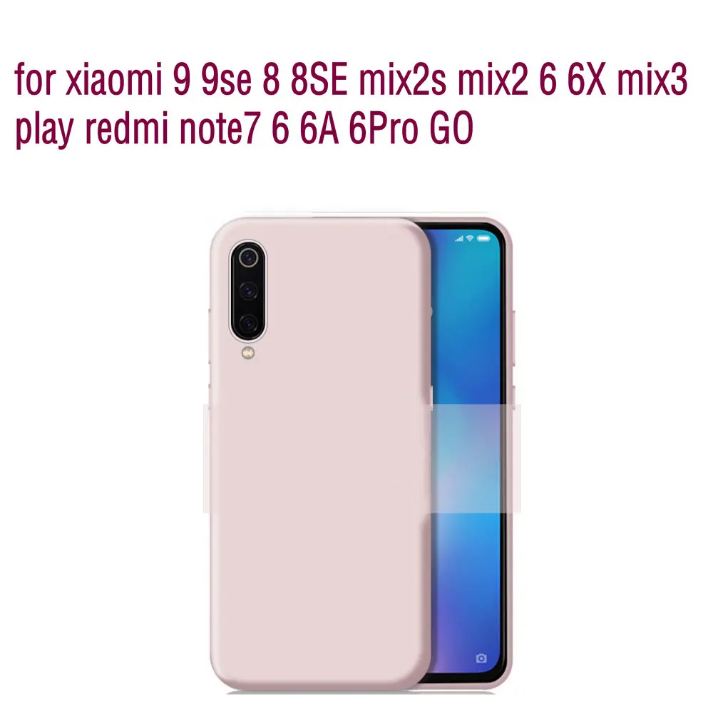 Ультратонкий чехол с защитой от падений для Xiaomi Redmi 6 6X 6A 8 9 global special edition