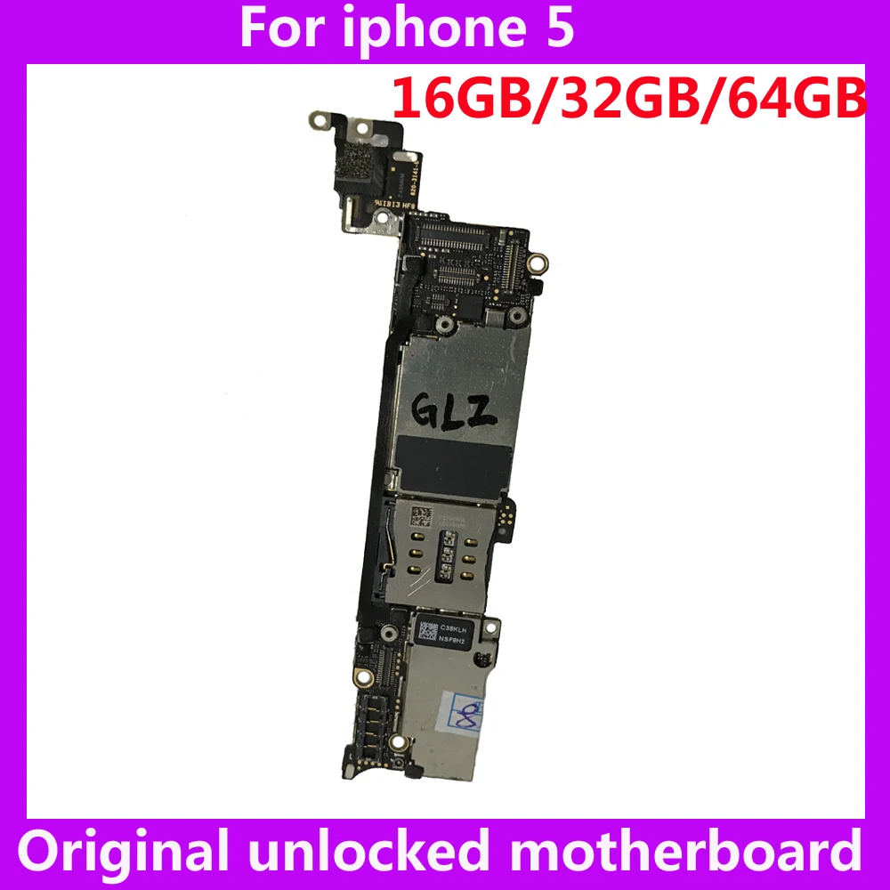 Оригинальная материнская плата IOS для iphone 5 разблокированная хорошо работающая 16