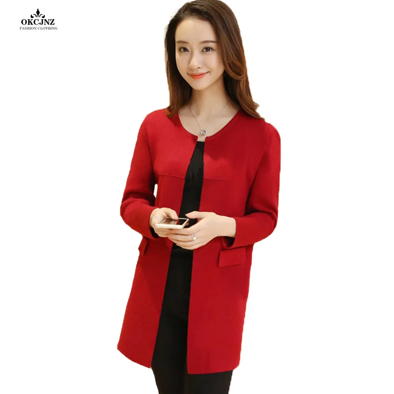 Новинка 2017 женский кардиган с открытой строчкой большой размер свободный тонкий