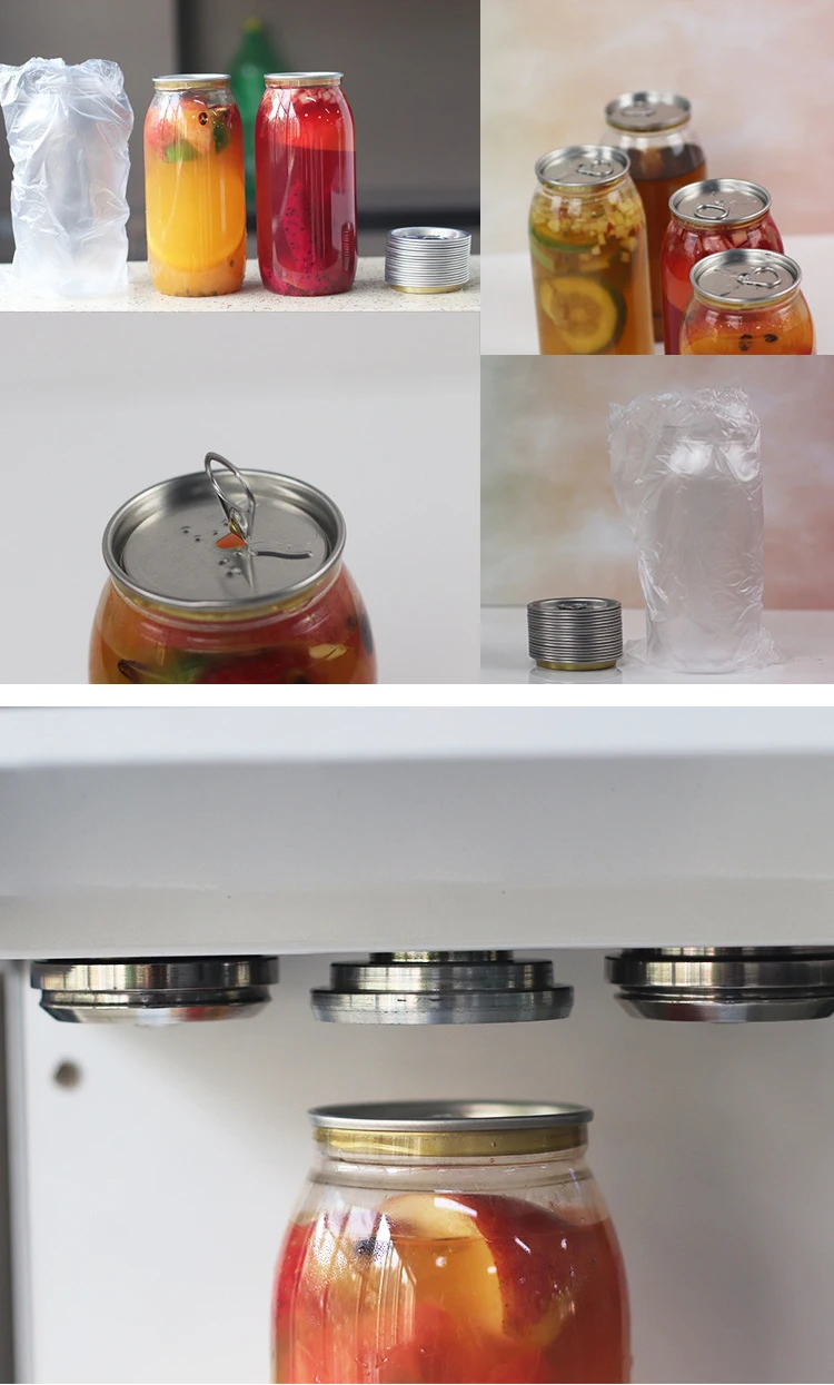 Умная панельная машина для запечатывания стаканчиков 500 мл 650 бутылка молока чая