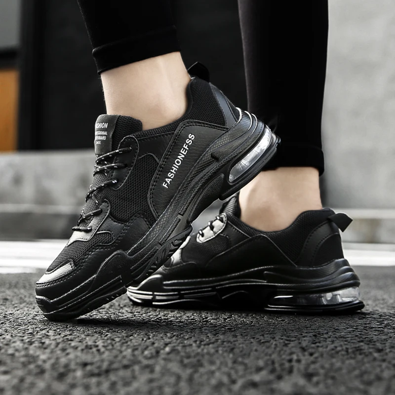 Кроссовки из дышащего сетчатого материала Мужская Подушка повседневная обувь