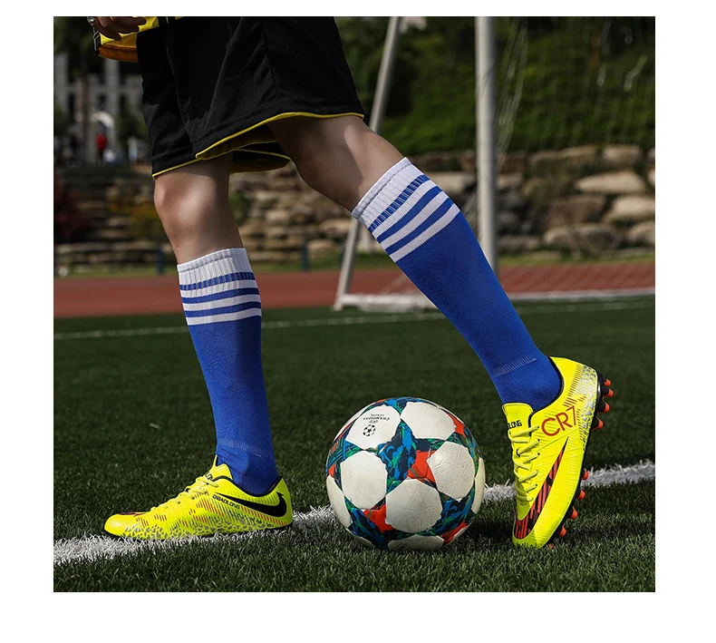 Мужские футбольные бутсы Superfly VI 360 TF CR7 футбольные бутсы Tiempo Legend для мальчиков и девочек Детские тренировочные массажные футбольные бутсы