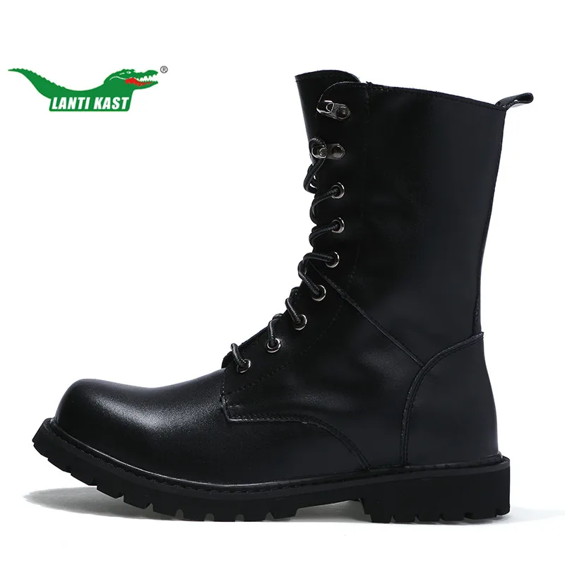 LANTI KAST мужские походные ботинки осенне-зимние популярные трендовые высокие