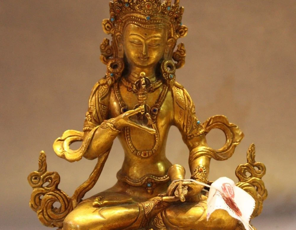 Рукоятка 9 дюймов Ваджрасаттва ваджрадхара Будда Кван-Инь Бодхисаттва