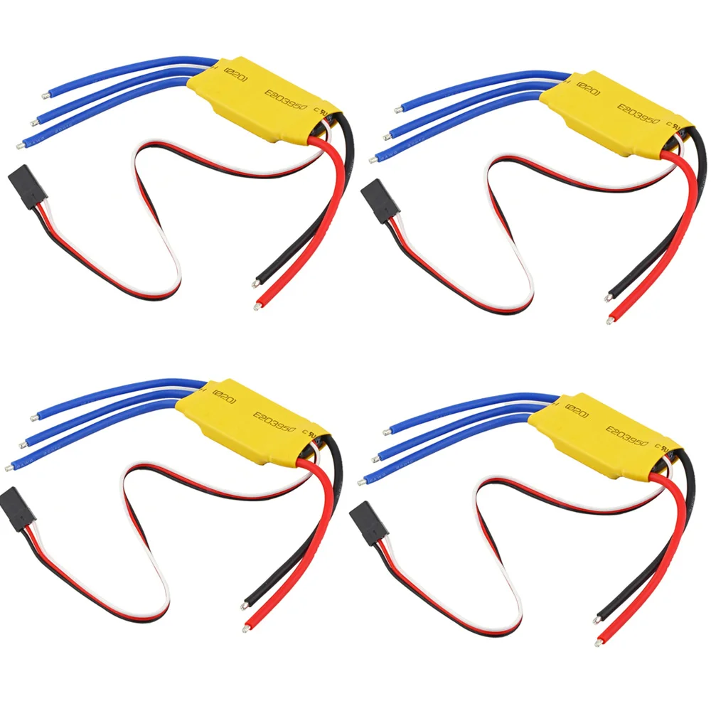 

4pcs/lot XXD HW30A 30A ESC Brushless Motor Speed Controller RC BEC ESC T-rex 450 V2 Helicopter Boat for FPV F450 Mini Quadcopter