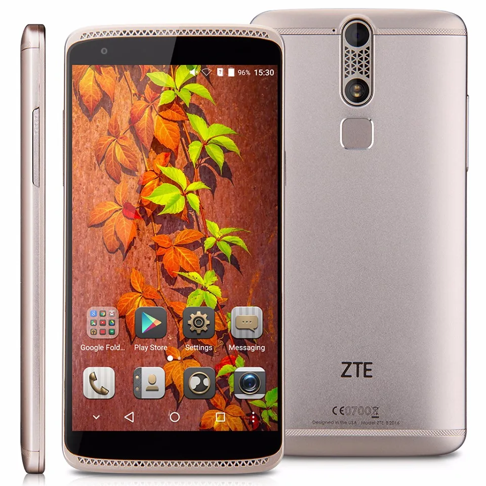 Смартфон ZTE Axon Mini B2015 Android 5 1 Восьмиядерный процессор MSM8939 ГГц 3 ГБ ОЗУ 32 Гб ПЗУ экран