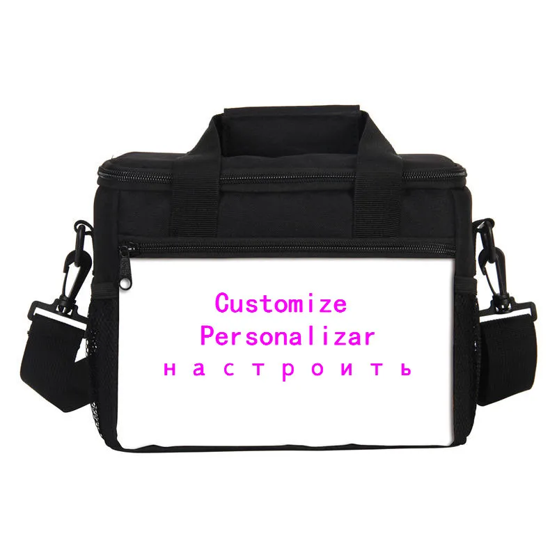 Cute Animal Dachshund 3D Printing Small Lunch Bags For Men Women Fashion Ice Insulated Thermal Picnic Lunchbox Shoulder Bag |