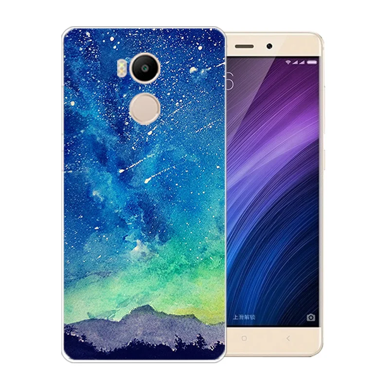 Luxury Matte for Xiaomi Redmi 4 Prime TPU Soft Mobile Phone Cases Silicone Pro Starry Sky Pattern Crystal Back Cover |