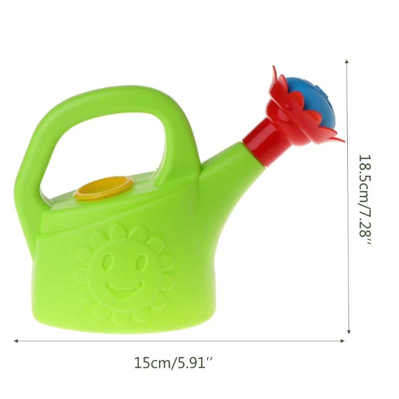 1Pcs Cute Cartoon Home Garden Watering Can Spray Bottle Sprinkler Kids Children Beach Bath Toy Gift For Boys And Girls