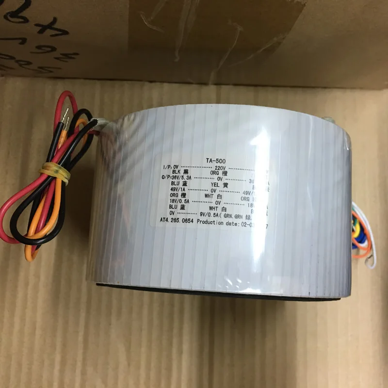 500W ring type transformer Double 36V+ double 49+ 18V+9V cattle power Copper wire winding | Обустройство дома