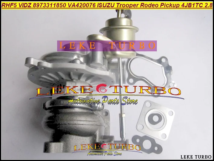 Бесплатная доставка RHF5 VIDZ 8973311850 3047087 VD420076 VA420076 VB420076 1118010802 Turbo для пикапа ISUZU 4JB1TC 4JB1