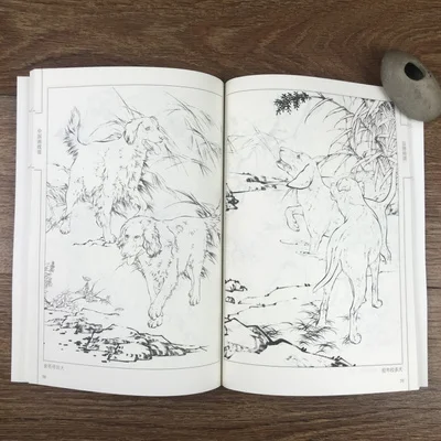 Китайский рисунок лески Хуа полиуретан ли Сюэ Чжи животные окрашенные Тяньцзинь