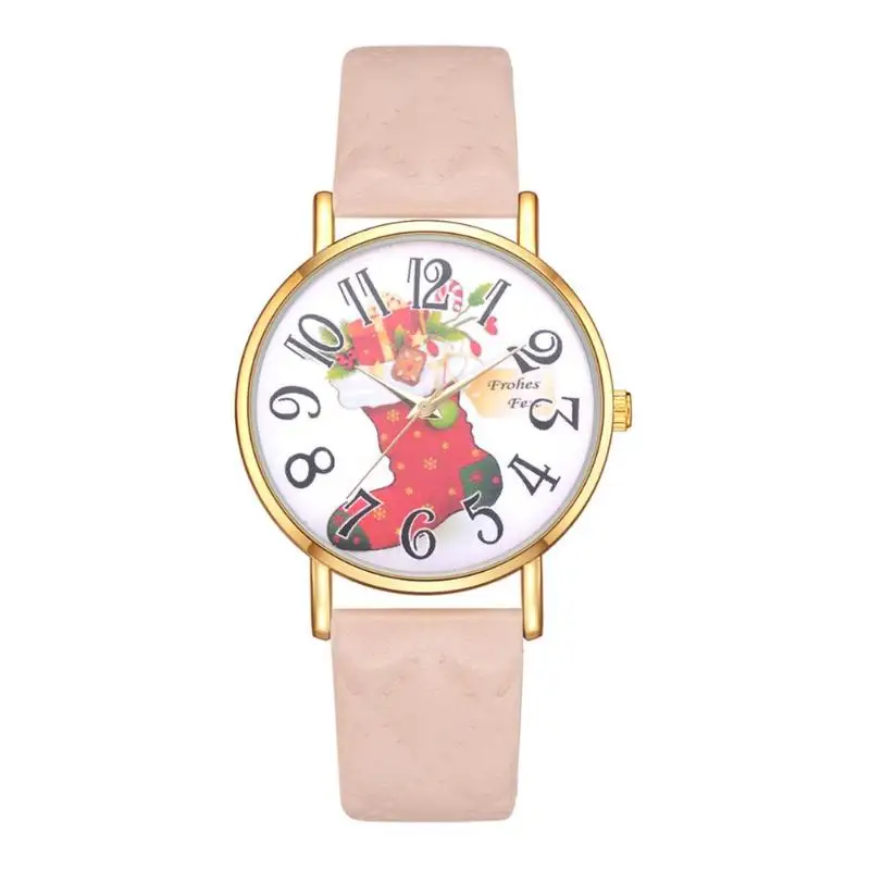 Модные Классические ботинки с изображением Санта Клауса лося из искусственной