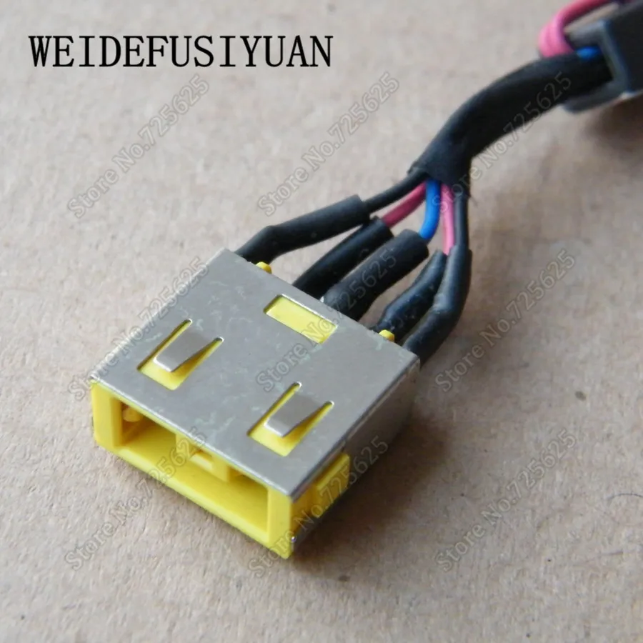 Новый разъем питания постоянного тока Соединительный с проводным кабелем для