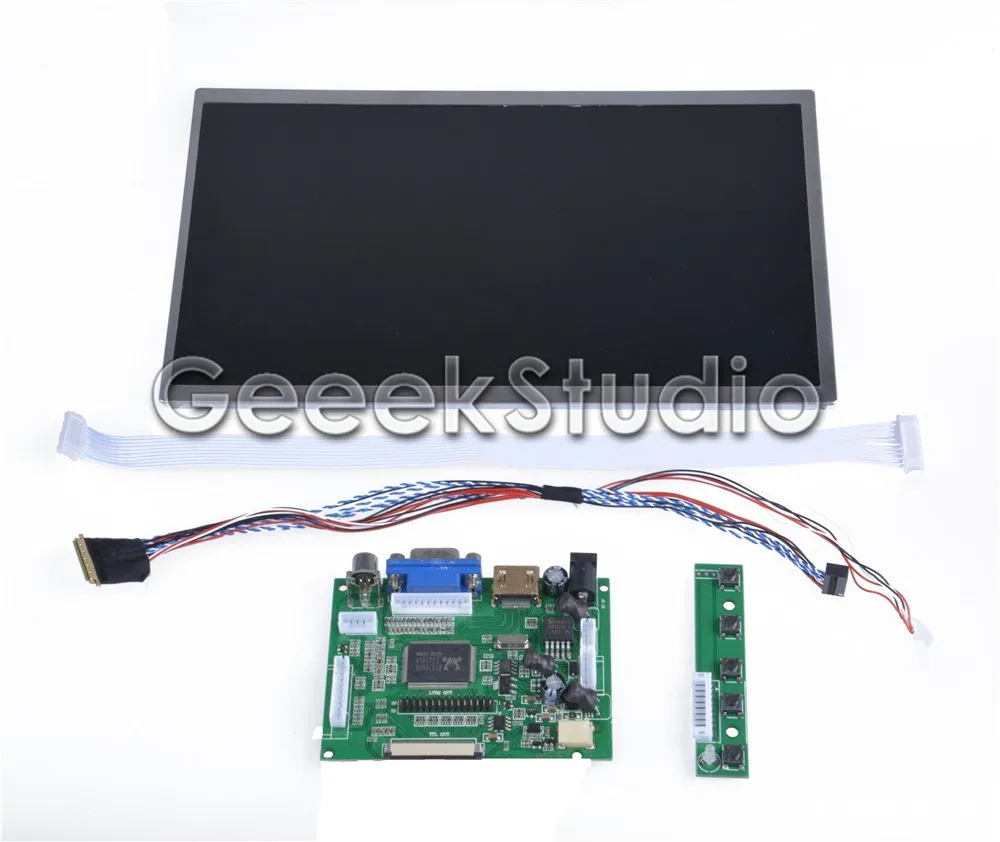 10,1 дюймов 1366*768 ЖК-экран TFT монитор для Raspberry Pi 3/2 Модель B