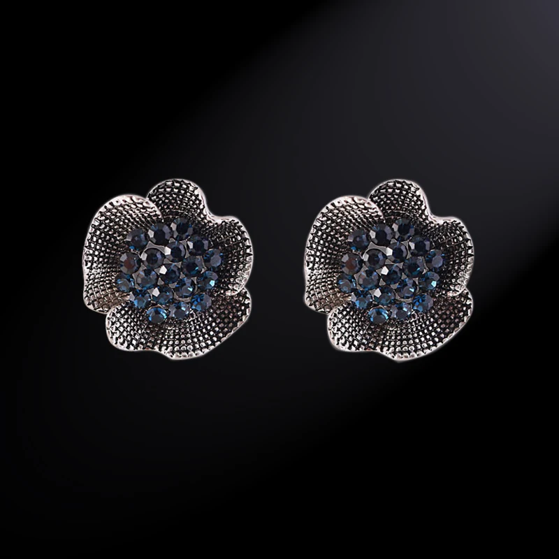 JZTOP New Cute Flower Earrings Vintage Daisies Big Stud For Woman Fashion Oorbellen Jewelry Gift | Украшения и аксессуары