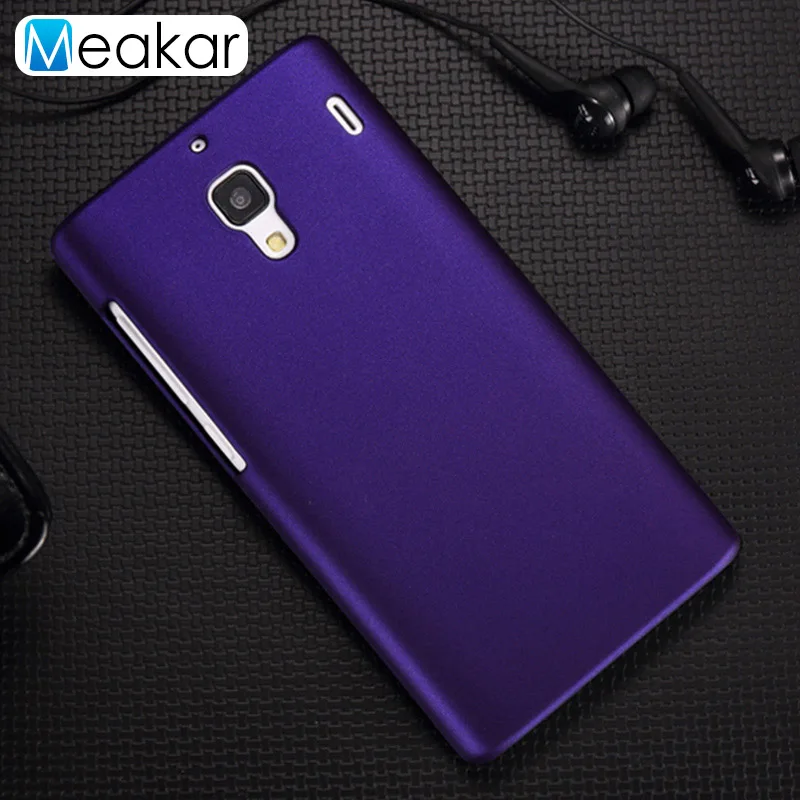 purple Чехол 4.7для Xiaomi Redmi 1 S Чехол для Xiaomi Redmi Hongmi Red Rice 1 S 1 S Redmi1 Redmi1s чехол-лента на заднюю панель - Цвет: purple