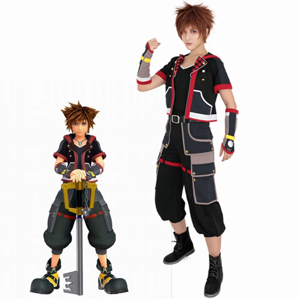 Kingdom Hearts III Sora костюм для косплея