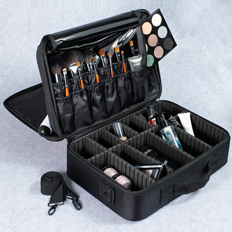 Женский высококачественный профессиональный органайзер для макияжа Bolso Mujer