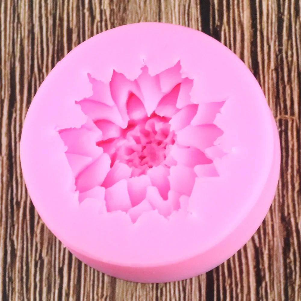 3D красивые цветы лотоса хризантемы инструменты для украшения свадебного торта