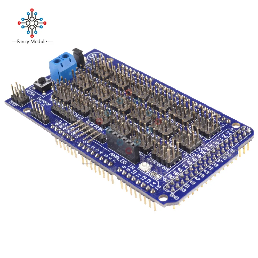 Сенсор модуль щит V2.0 V2 для Arduino МЕГА ATMEGA 2560 R3 1280 ATmega8U2 Atmel AVR