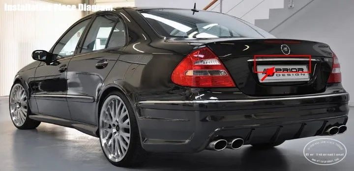 Liislee Автомобильная камера для Mercedes Benz E Class W211 2002~ 2008/камера заднего вида/HD CCD RCA NTST PAL/светильник номерного знака CAM