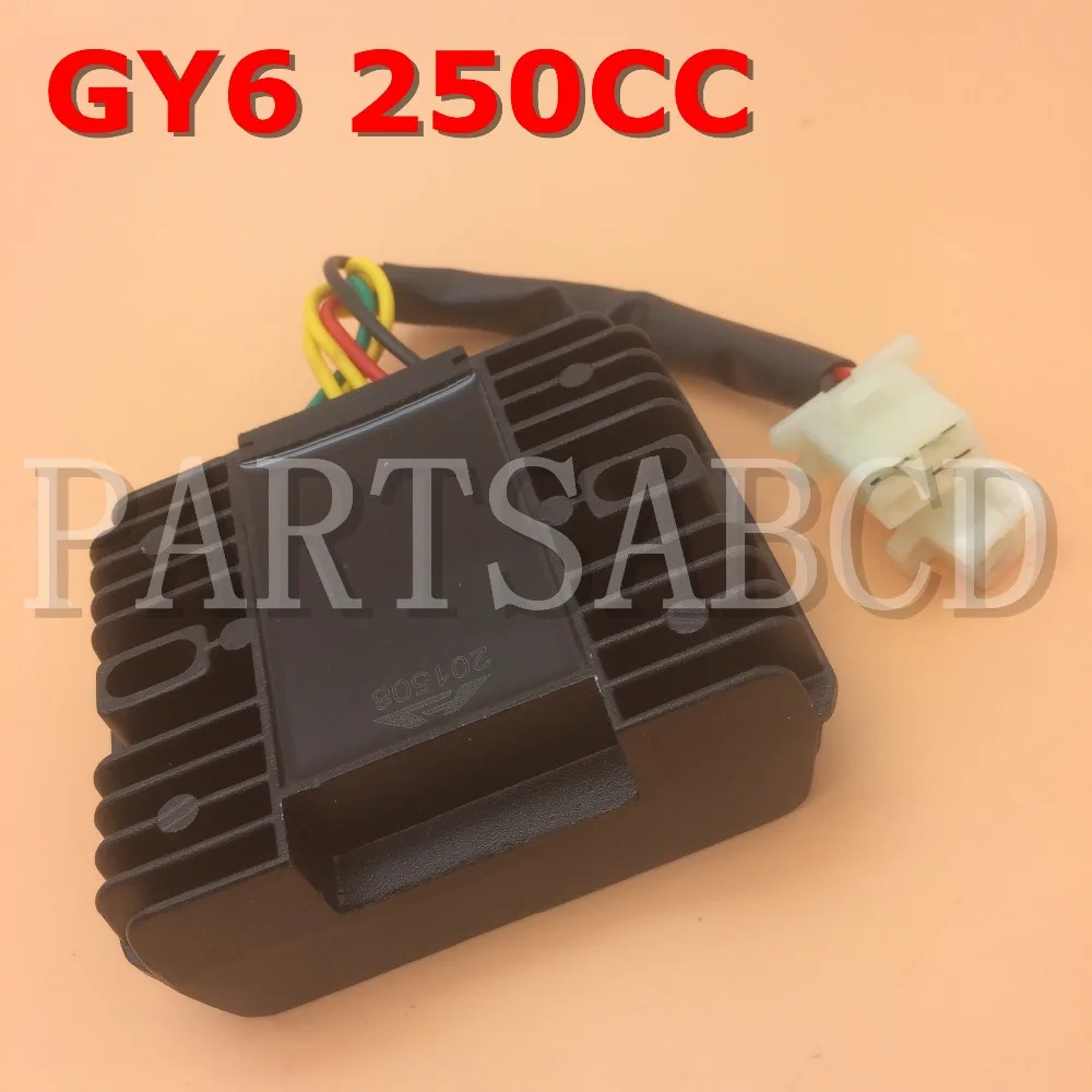 Регулятор напряжения PARTSABCD GY6 250CC 250 ATV Quad Go Kart|250 atv|kart goatv quad |