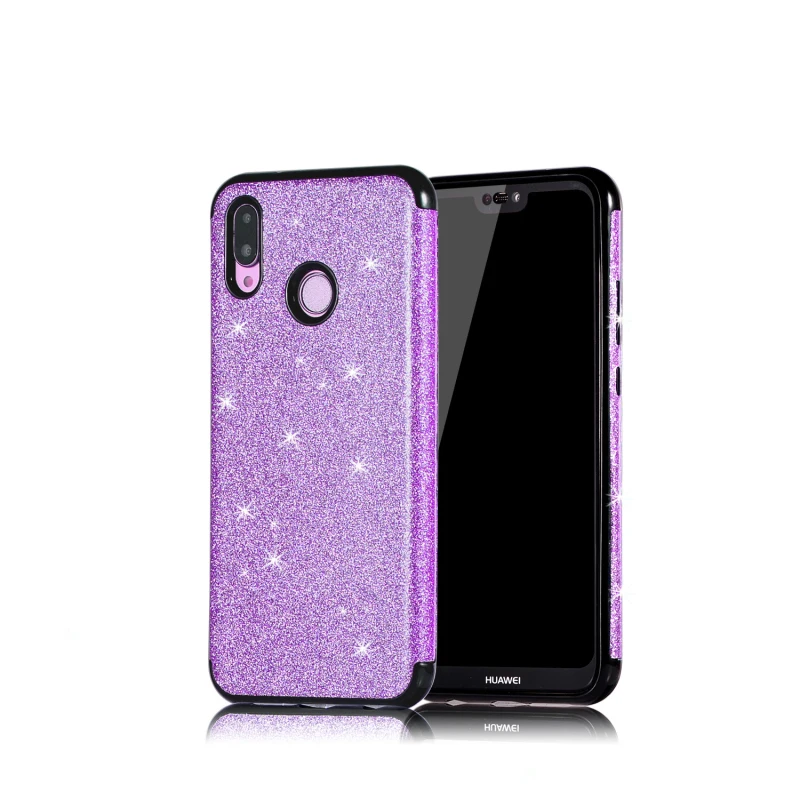 Силиконовые Мягкий пластиковый чехол с блестками из материала TPU для телефона