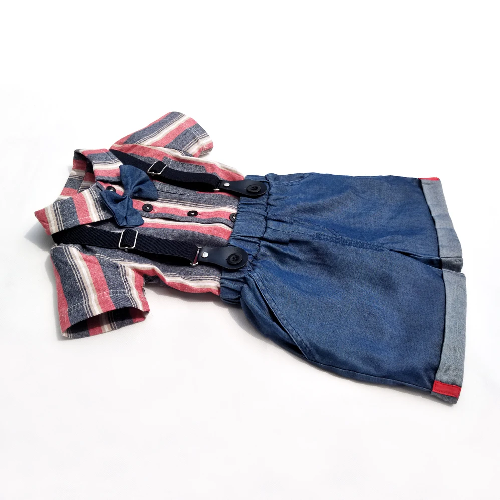 Джентльменские комплекты одежды из 3 предметов для маленьких мальчиков летние