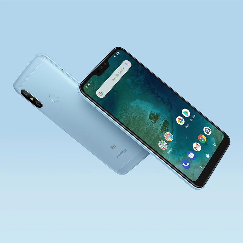 Xiaomi Mi A2 Lite 4 Гб 64 глобальная версия 5 84 ''Snapdragon 625 мобильный телефон 12MP AI двойная
