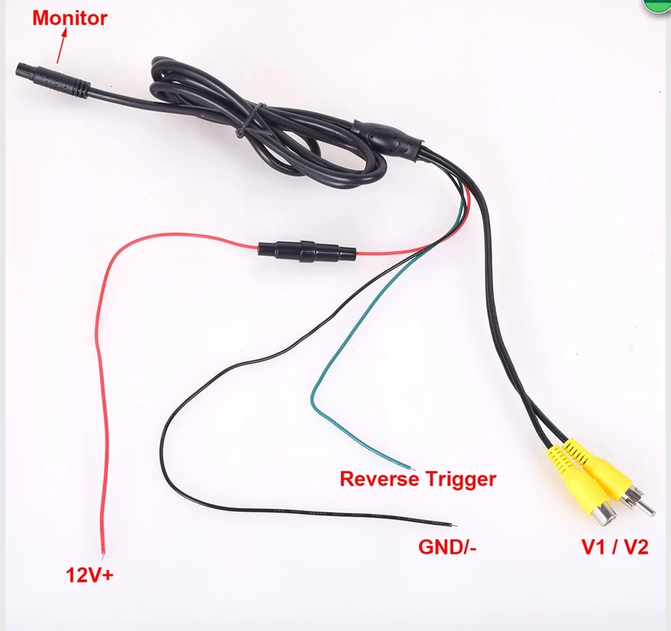 7-дюймовый HD ЖК-дисплей 800*480 на зеркале автомобильный монитор двигателя