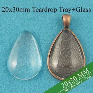 20x30 мм каплевидное стекло Cabochons, прозрачная стеклянная КАПЛЕВИДНАЯ капля