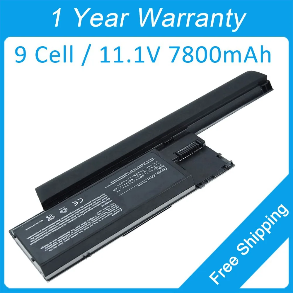 Новый аккумулятор 7800 мАч для ноутбука dell Latitude D630N D620 D630 ATG JD610 JD616 TD116 TG226 UG260 JD775 JY366 312