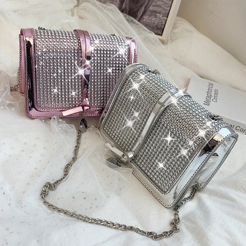 2019 летняя модная новая маленькая квадратная сумка с откидной крышкой