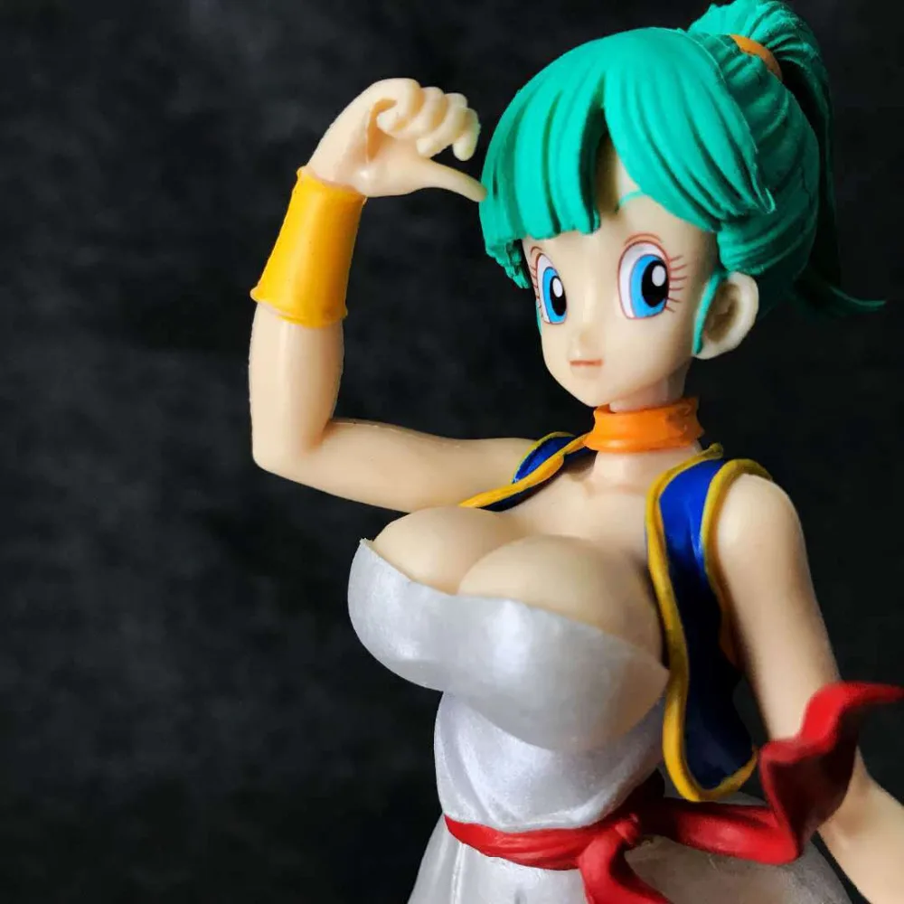20 см Dragon Ball Z Bulma пикантные танцор фигурку аниме ПВХ Новая Коллекция Фигурки