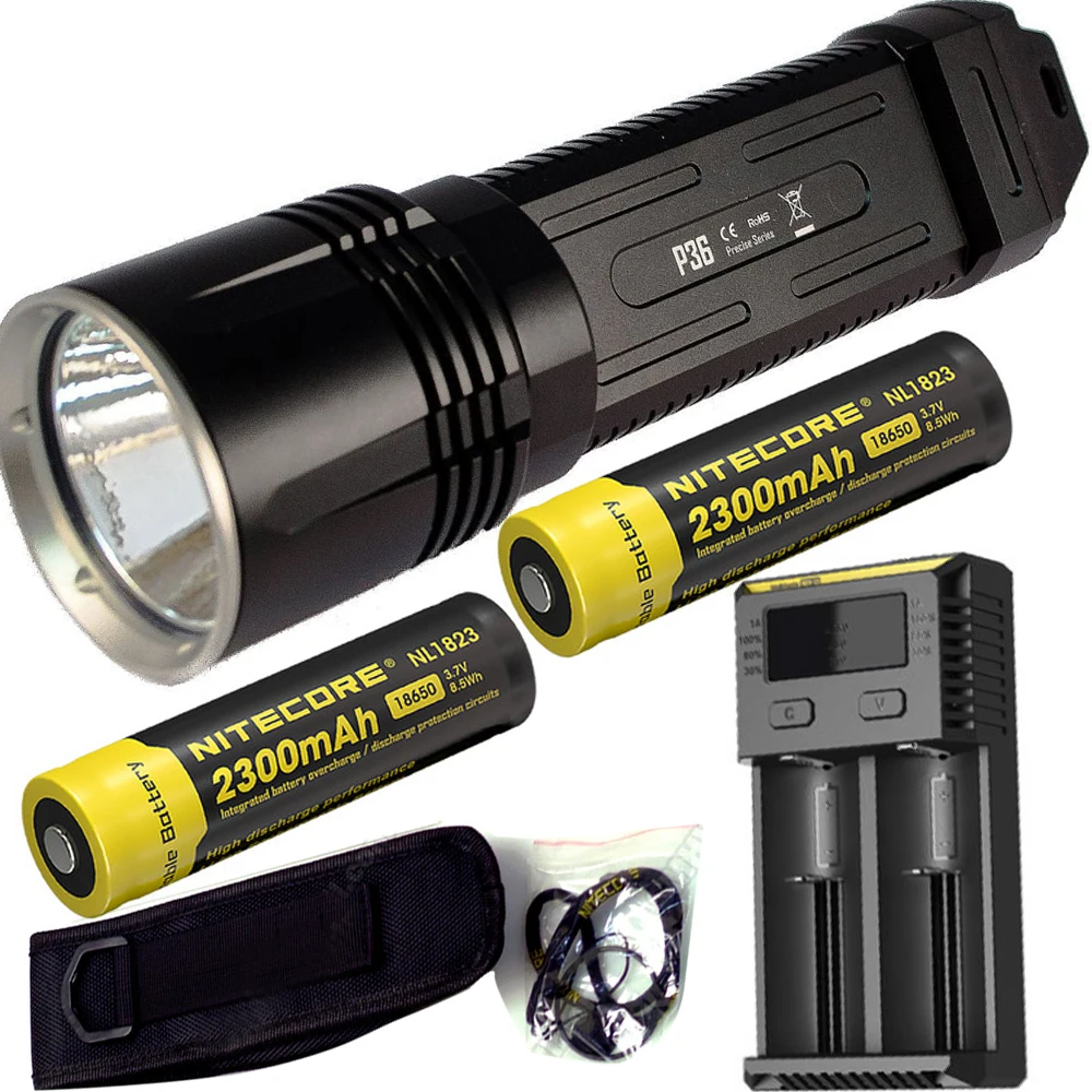 NITECORE P36 CREE MT-G2 светодиодный фонарик 2000Lm Открытый Отдых Охота Поиск спасения