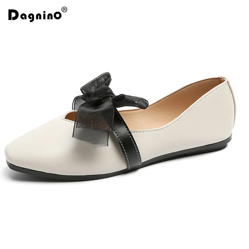 Женские балетки на плоской подошве с квадратным носком|Обувь без каблука| |