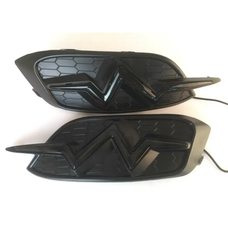 

New LED Rear Bumper Reflector Fog Brake Turn Indicator Lights For Honda Civic 2016-18