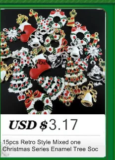 20 pcstopalloy Подвеска из эмали Рождество красное яблоко(Red Apple), Декор, Подвески(36227) 15*11 мм