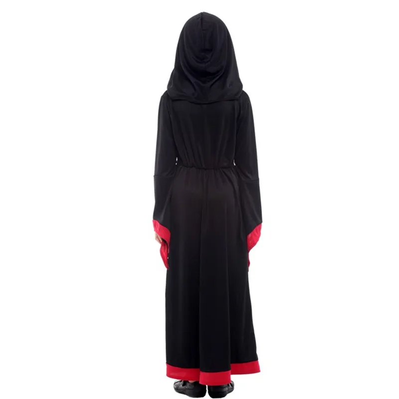 M XL костюмы колдуньи на Хэллоуин для девочек детские ведьмы страшный демон