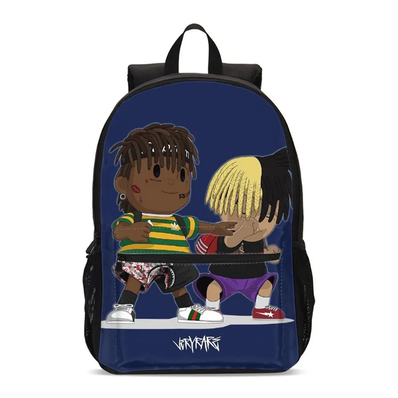 Раппер Xxxtentacion рюкзак детские школьные сумки для подростков мальчиков Молодежные вместительные сумки-книжки Повседневный Детский рюкзак