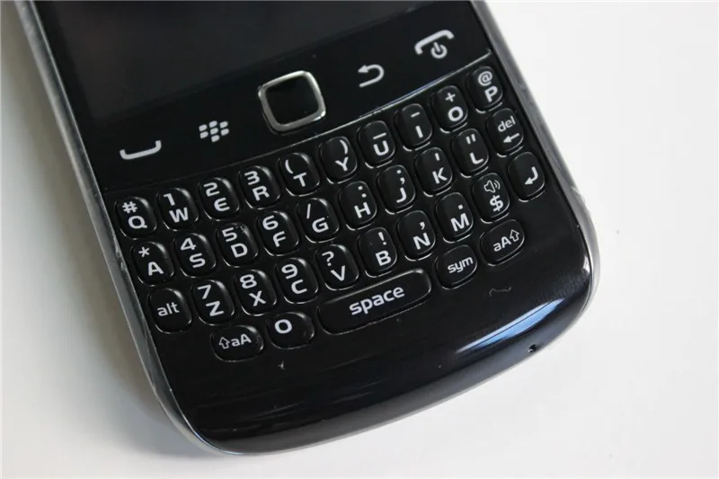 9360 оригинальная разблокированная кривая Apollo Blackberry 9360 QWERTY 5.0MP камера gps WiFi Bluetooth BlackBerry OS Мобильный телефон