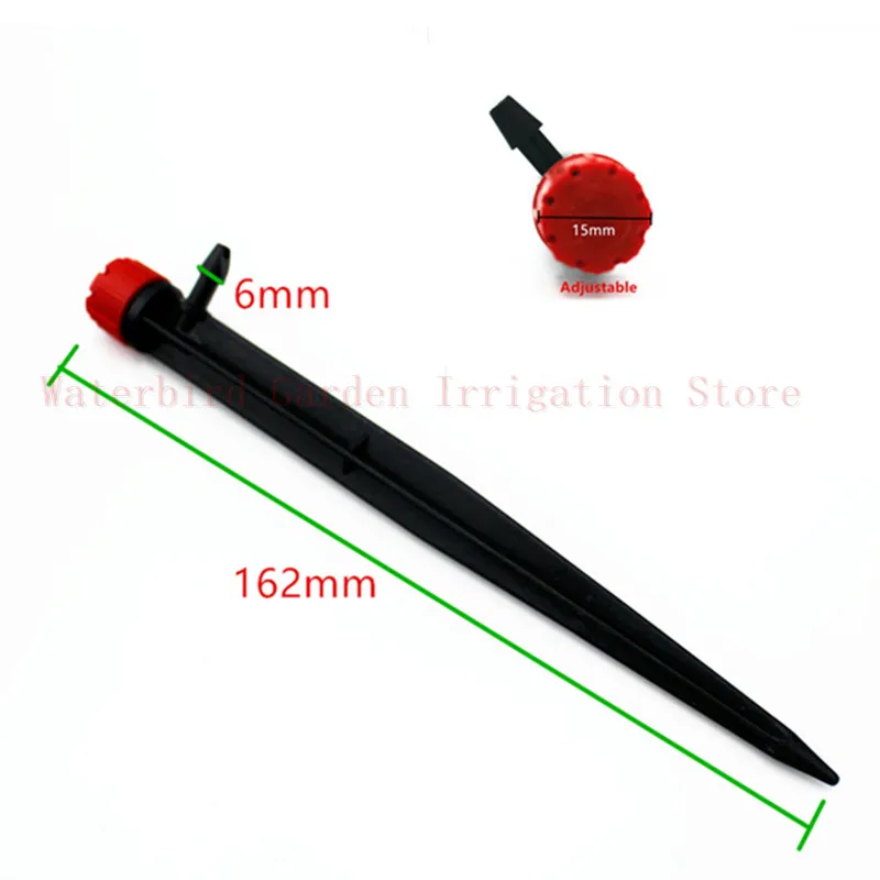 100 шт Регулируемая вода 8 отверстие капельница фрукты бесплатно разбрызгиватель